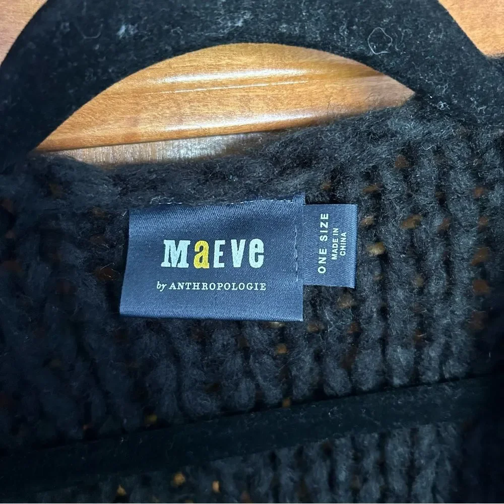 Anthropologie Maeve Bauble Multicolor Pullover Sweater Vest One Size - Picture 8 of 11